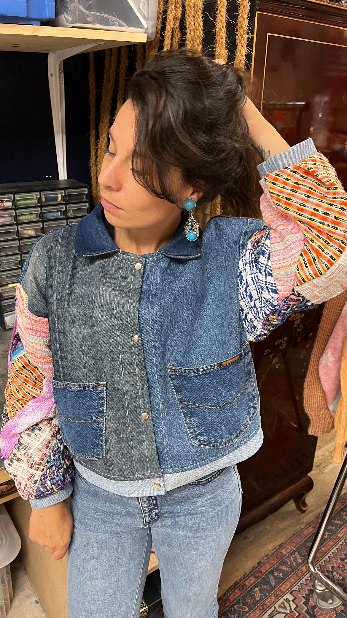 Veste en jean Charlie