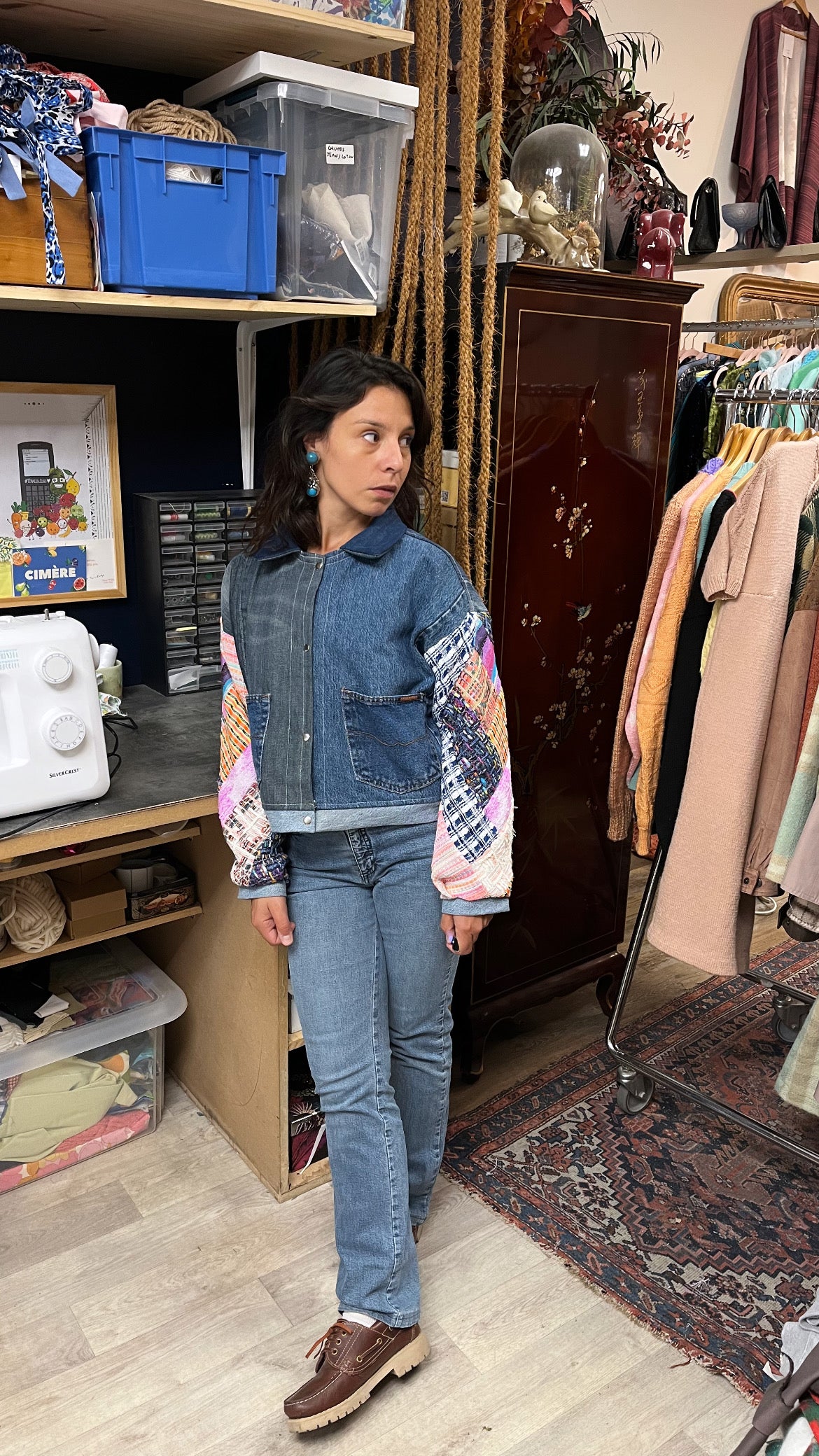 Veste en jean Charlie