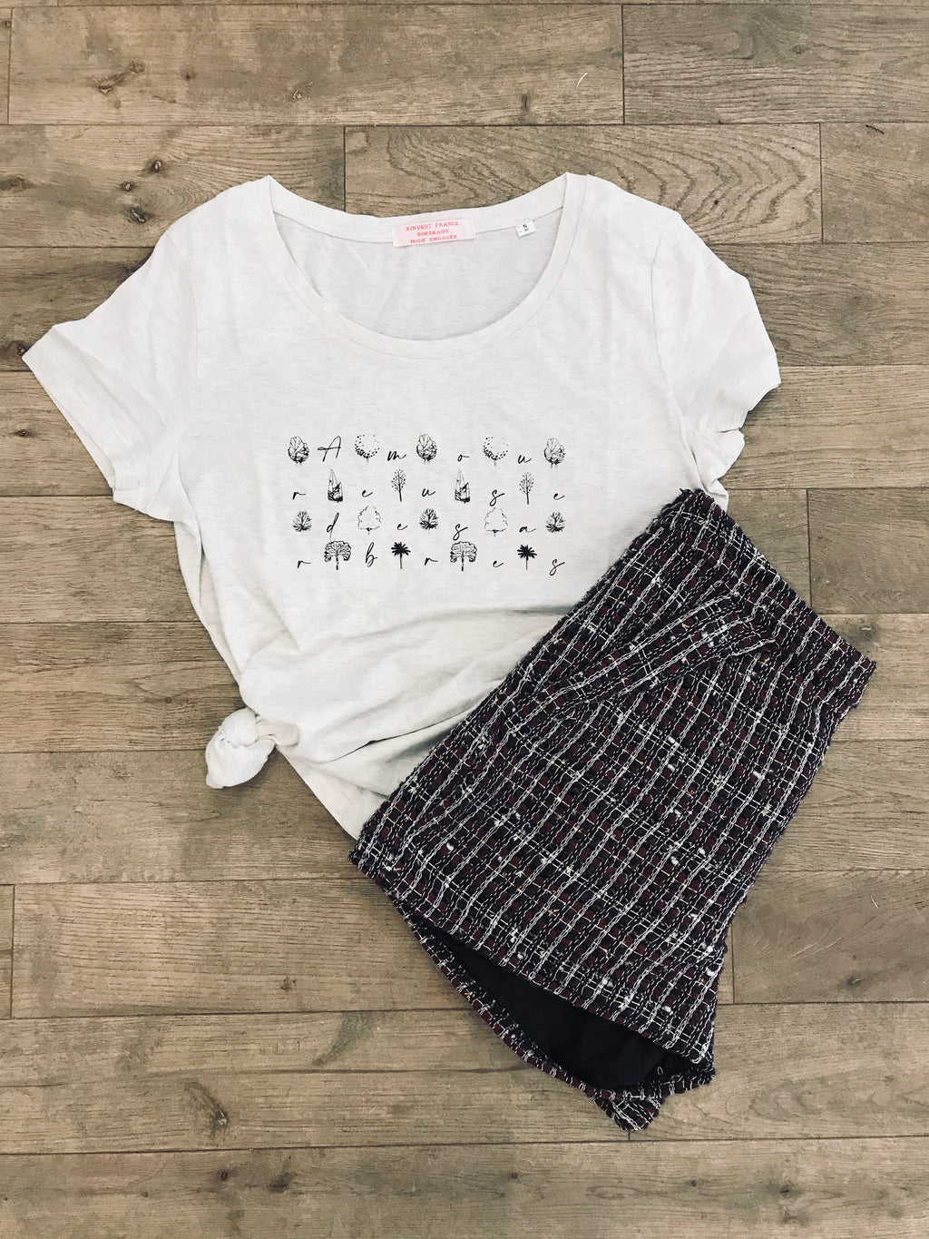 T-SHIRT "Amoureuse des arbres"