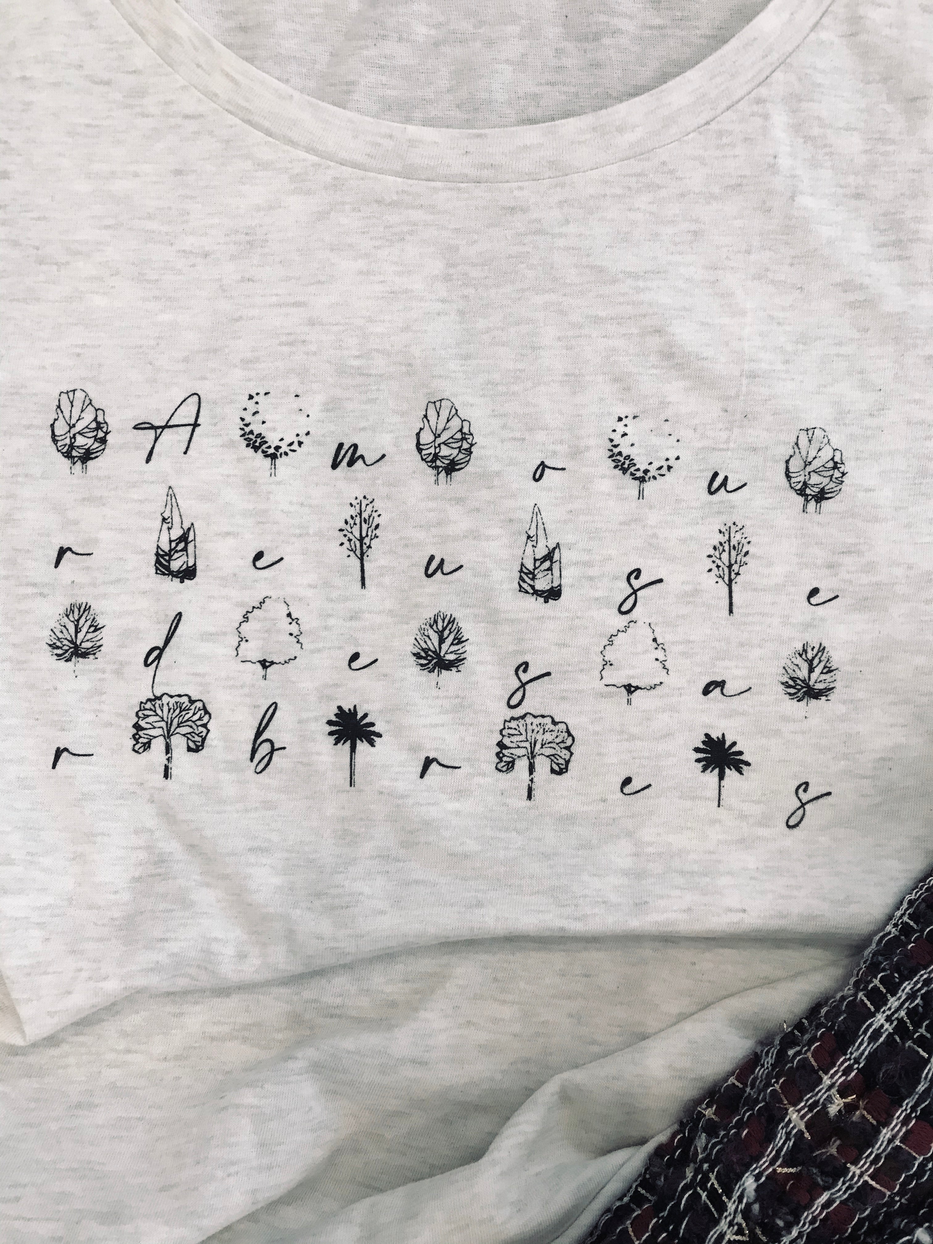 T-SHIRT "Amoureuse des arbres"