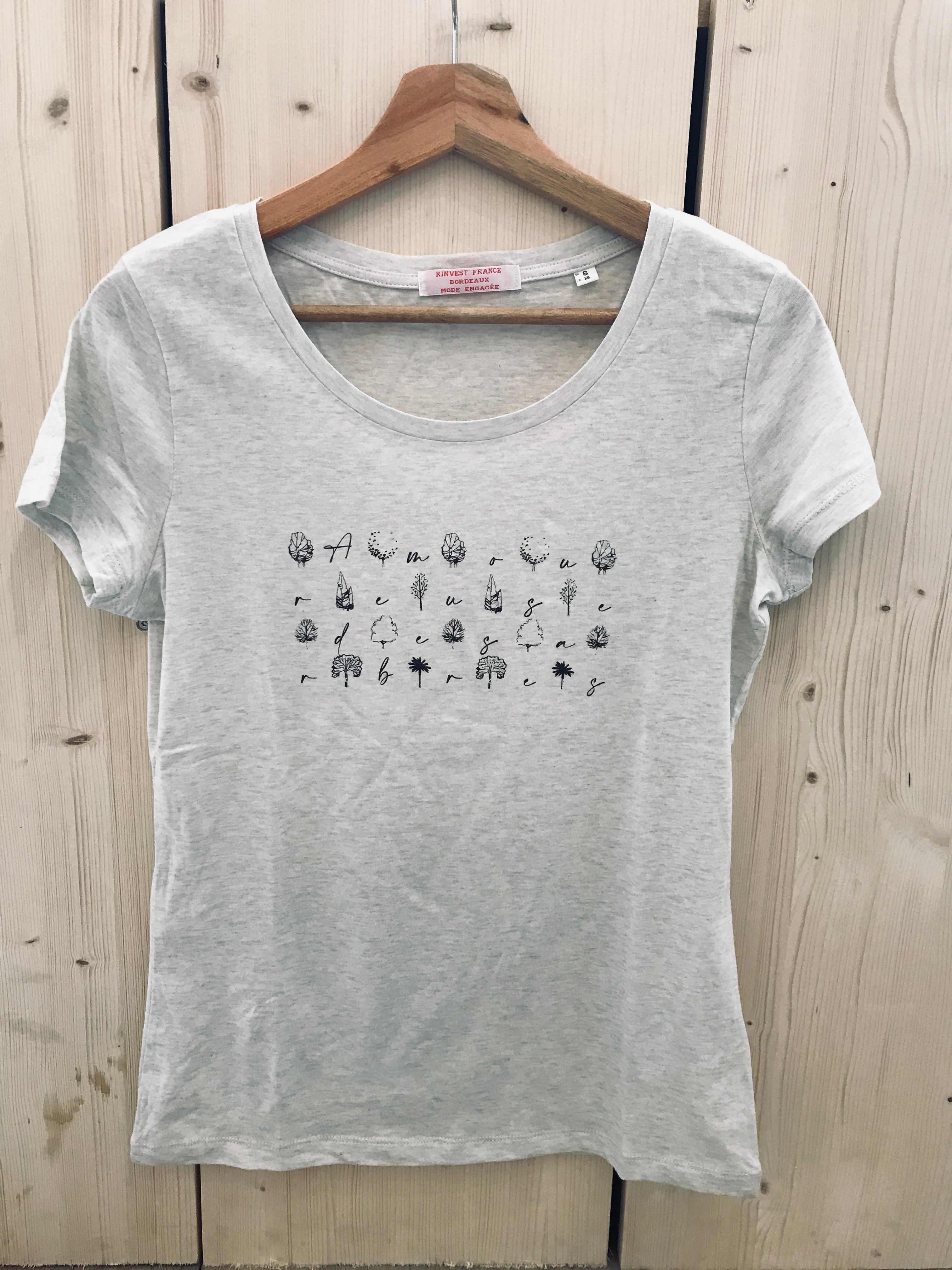 T-SHIRT "Amoureuse des arbres"