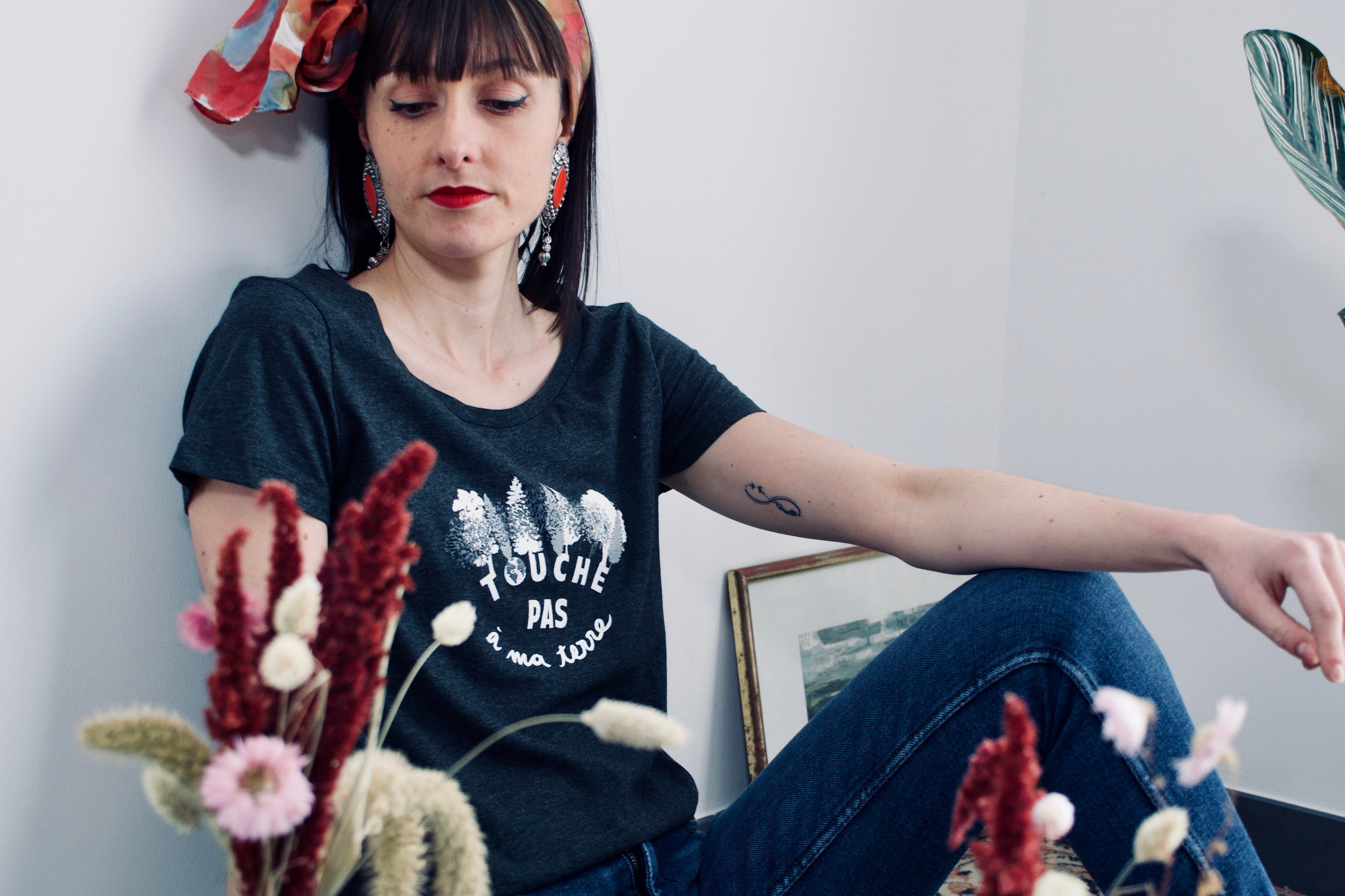 T-SHIRT "Touche pas à ma terre"