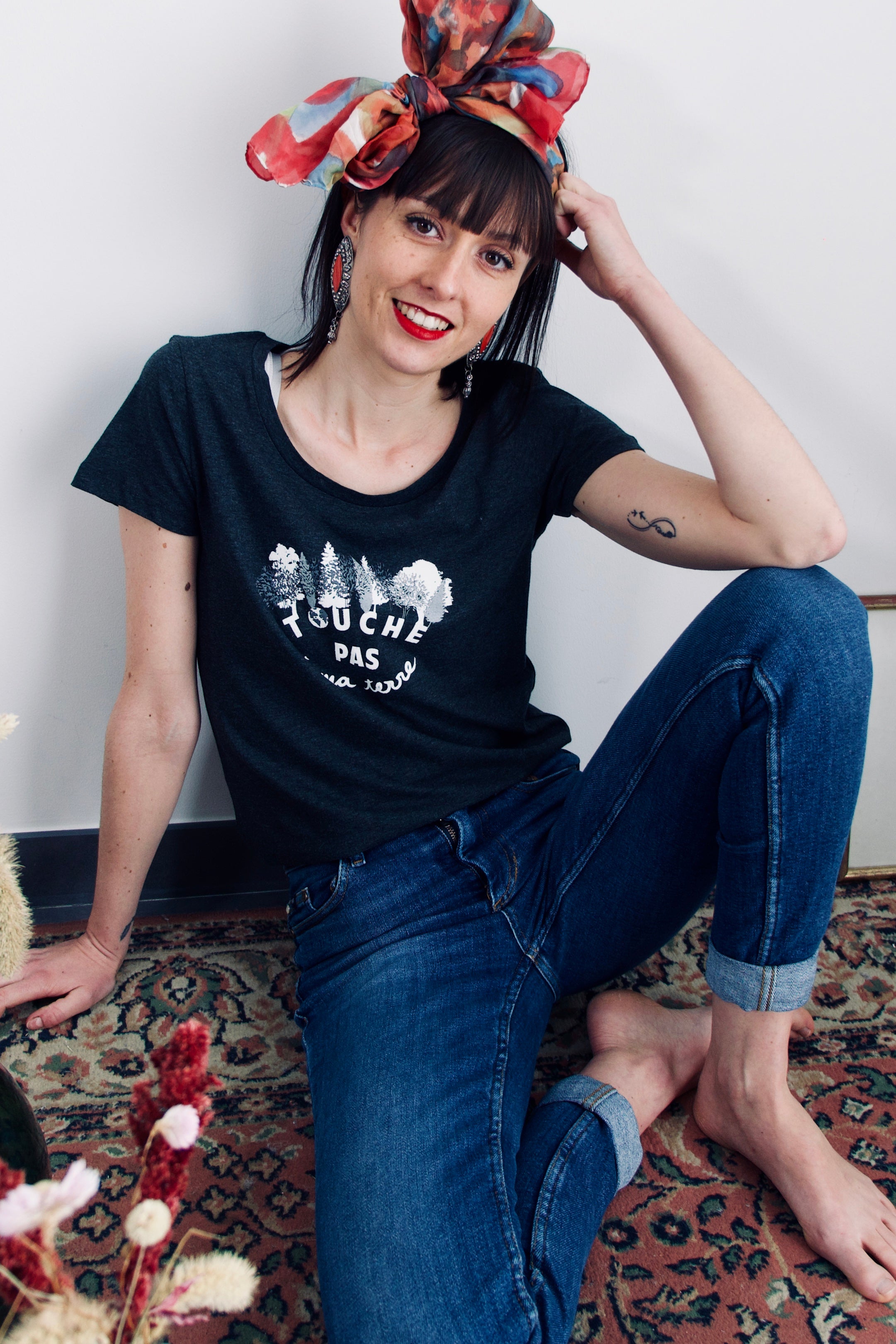 T-SHIRT "Touche pas à ma terre"