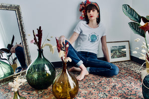 T-shirt "Save planet not plastic"